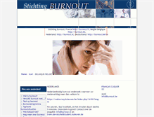 Tablet Screenshot of burnout.be